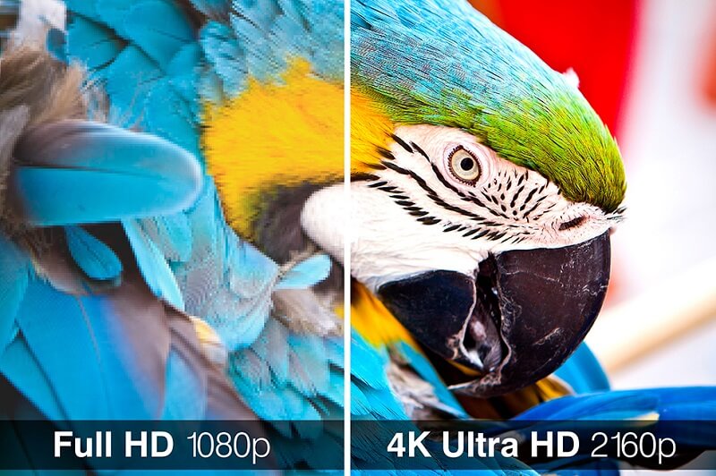 1080P VS 4K Resolution