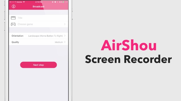 Airshou Screen Recorder iOS