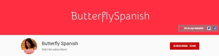Butterfly Spanish