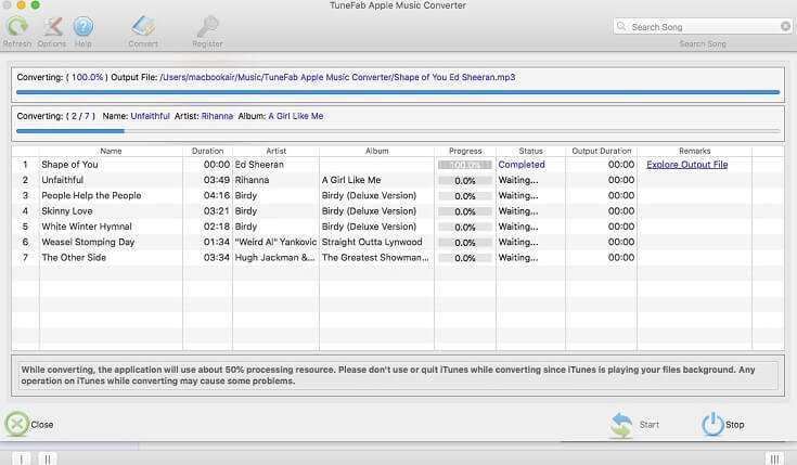 Converting Apple Music on Mac