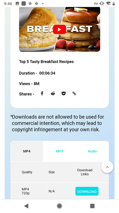 Download Breakfast Idea on Android