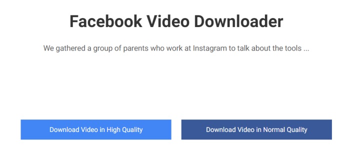 Download Facebook Video FB Downloader