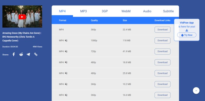 Download Gospel Music in MP4