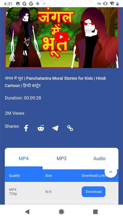 How to Download YouTube Hindi Cartoon in HD Quality