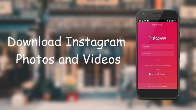 Download Instagram Photos and videos 