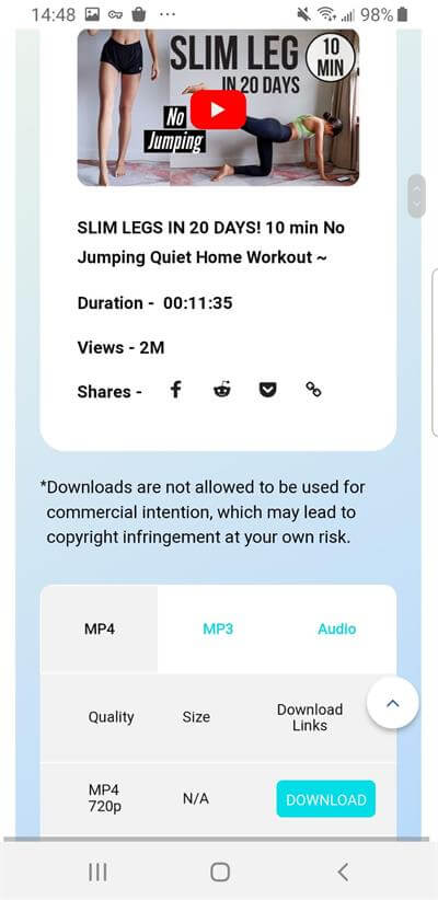 Download Legs Workout Android