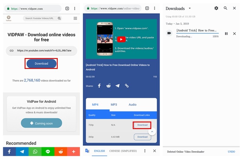 Download and Convert Video