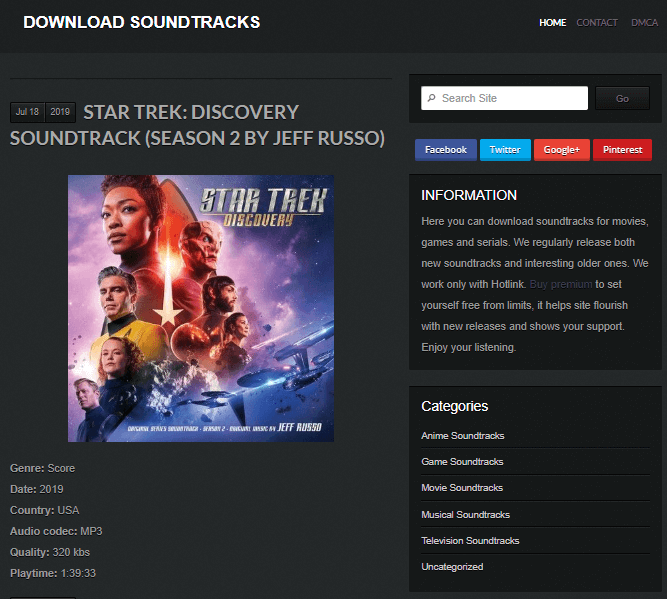 Download Soundtracks