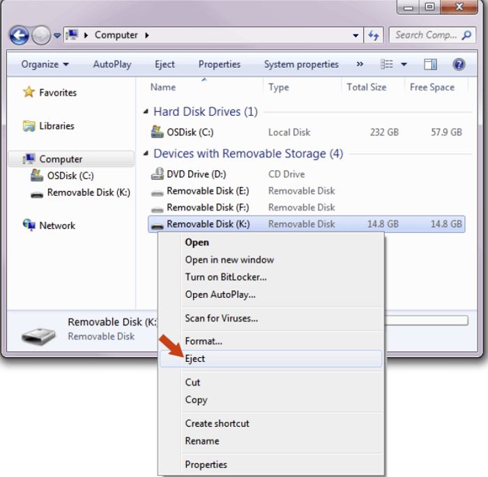 Eject Your USB