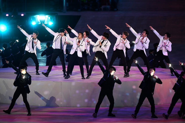 EXO's Performance on PeongChang Winter Olympic Games