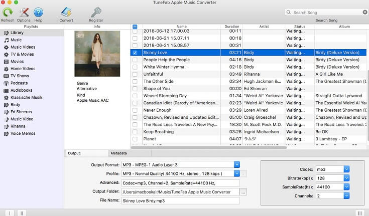 Launch Apple Music Converter Mac  