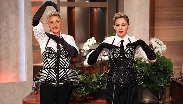 Madonna Ellen Degeneres