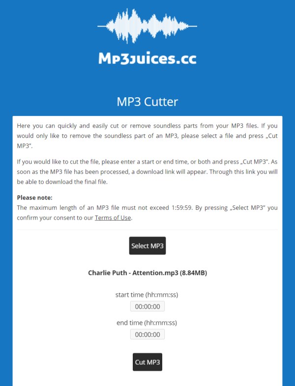 MP3Juices MP3 Cutter