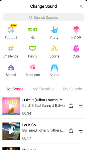 Tik Tok Music Library