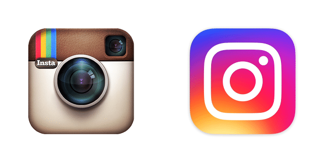 Old And New Instagram Logo