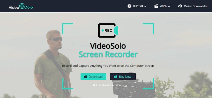 VideoSolo Screen Recorder