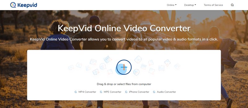 KeepVid Online Video Converter