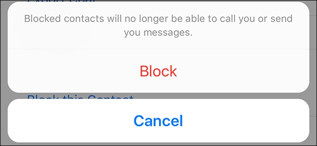WhatsApp Block Others