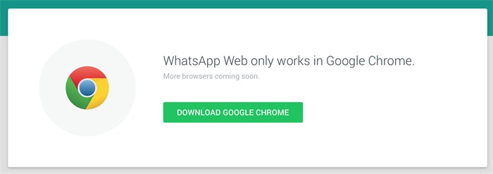 WhatsApp and Chrome