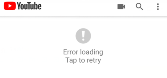 YouTube not Loading Videos