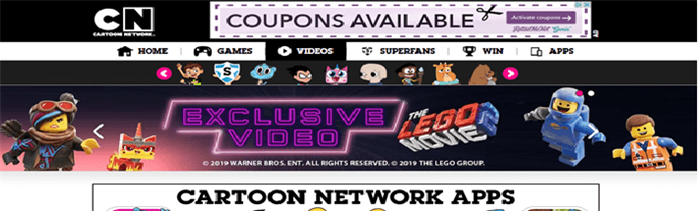 Cartoon Network Website