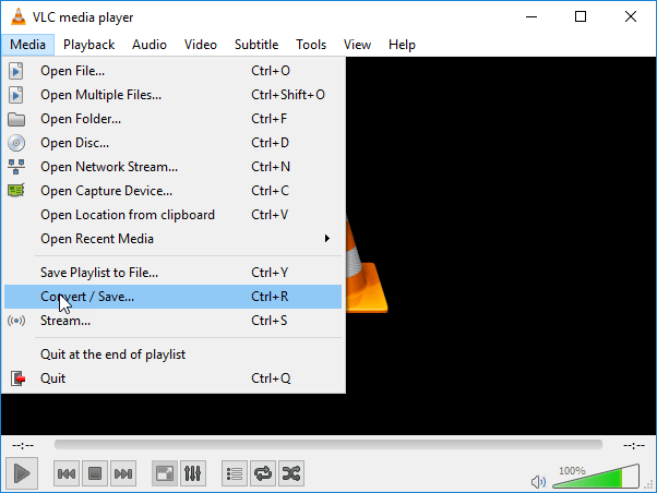 Convert M4V in VLC