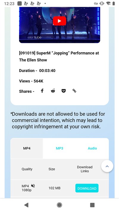 Download SuperM Performance on Android