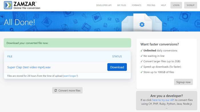 Download WAV File