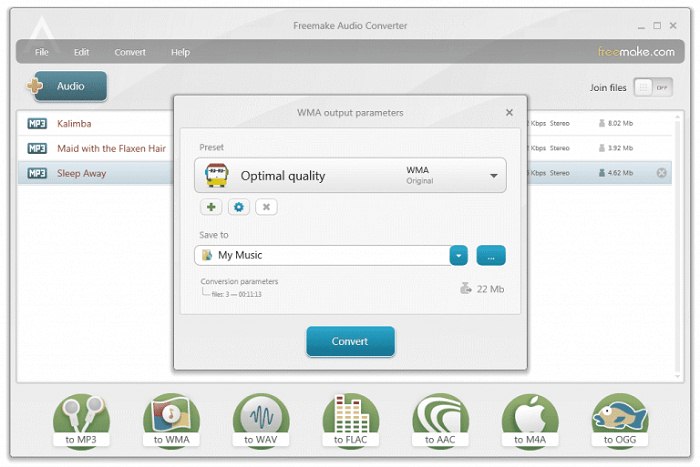 Freemake Audio Converter