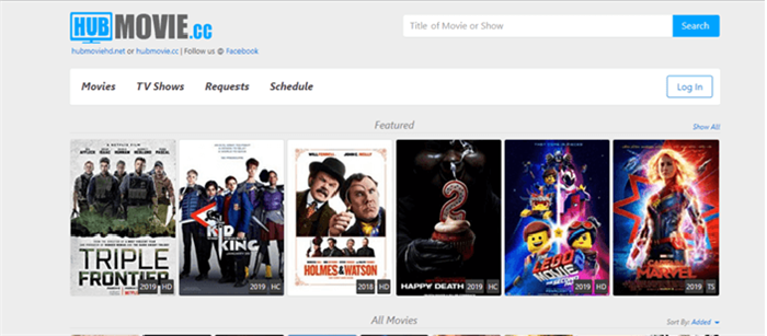 HubMovie Website