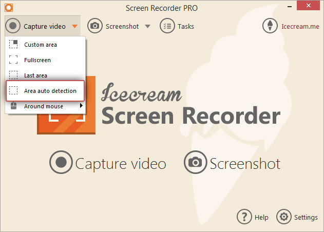 Icecream Screen Recorder