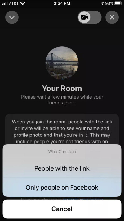 Invite People to Messenger Rooms