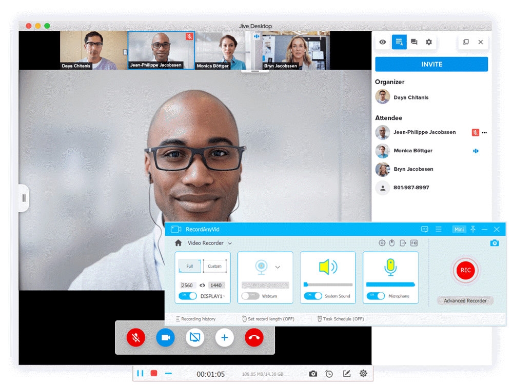 Recording GotoMeeting Videos