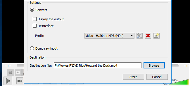 Rip DVD to Computer in VLC
