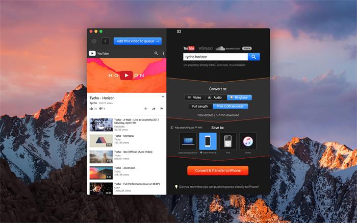 Softorino YouTube Converter 2 for Mac