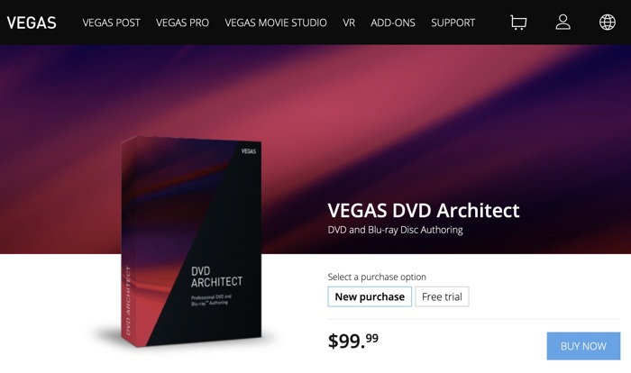 Vegas DVD Architect