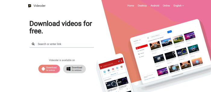 Videoder Online Downloader