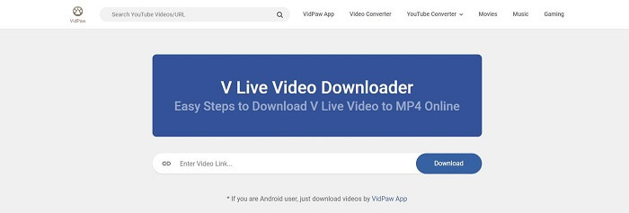 VidPaw V Live Video Downloader