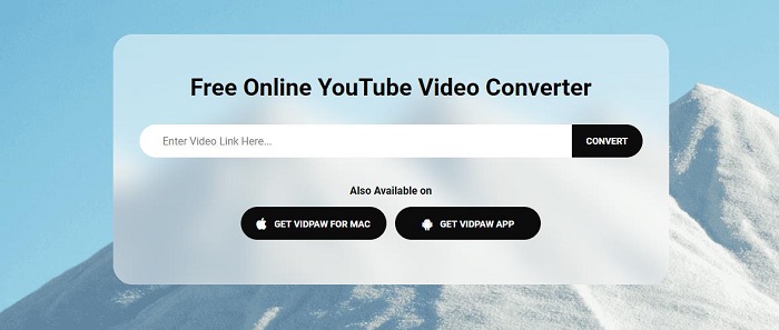 VidPaw YouTube Converter