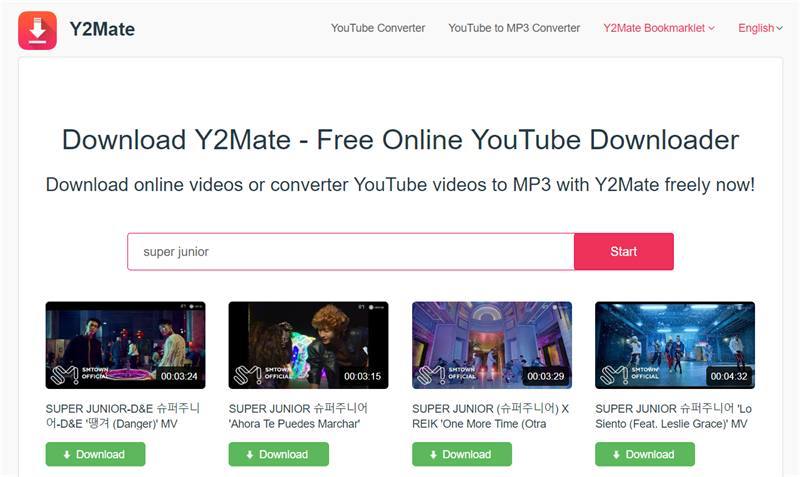 Y2Mate Download Video Directly