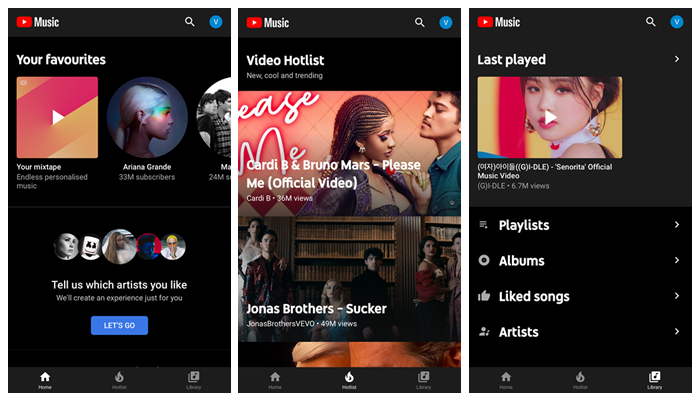 YouTube Music App